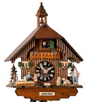 Relógio cuco Chalé Tradicional da Floresta Negra Model: 1288 (30cm)