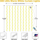 Cortina de Luzes LED Natalinas - Magia e Encanto em Sua Casa