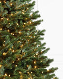 Árvore de Natal Verde Premium com Galhos Articulados, Suporte Metálico com Rodinhas e Micro LEDs Embutidos